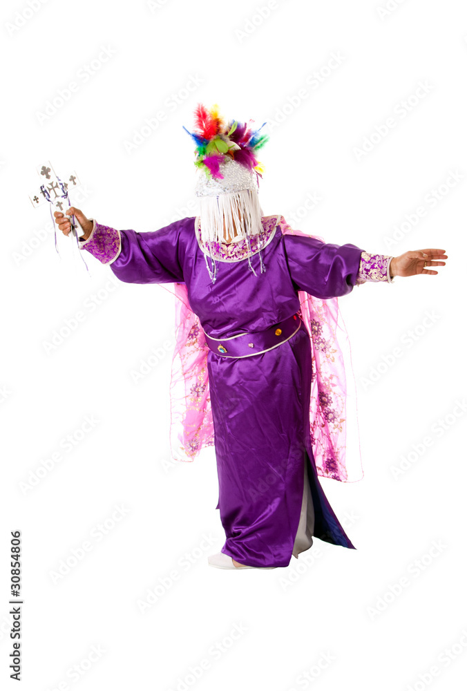 Fototapeta premium Religious exorcism folklore