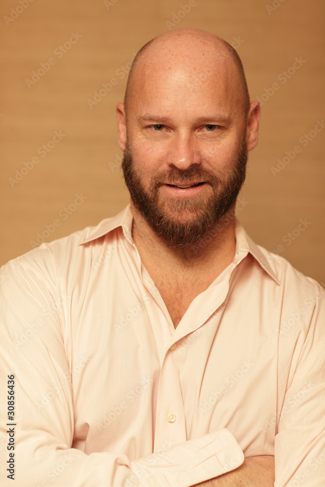 Fototapeta premium Man with arms crossed