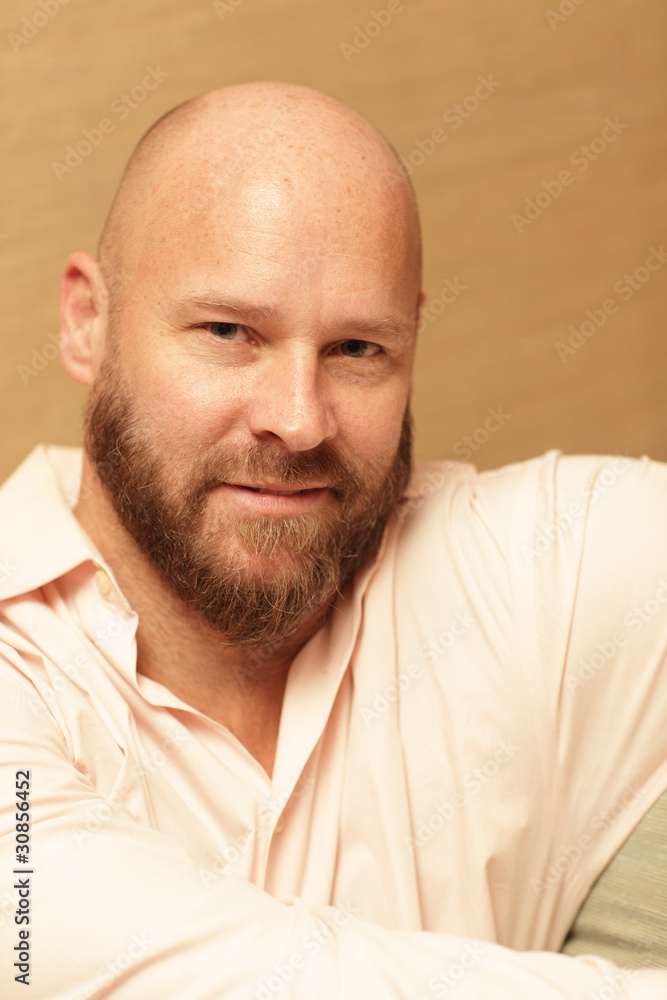 Fototapeta premium Handsome man smiling