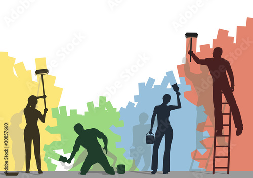 Color painters