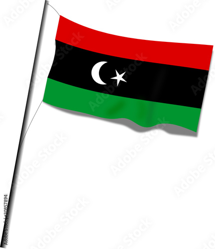 Flagge Libyen von 1951 photo