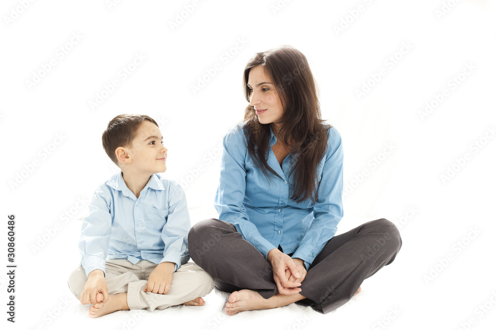 child and parent discussion child and parent discussion