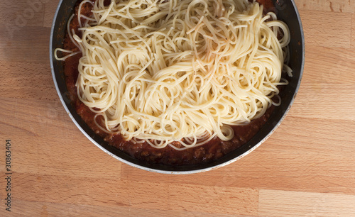 spaghetti na patelni