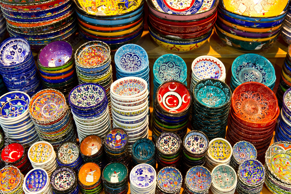 Fototapeta premium Plates