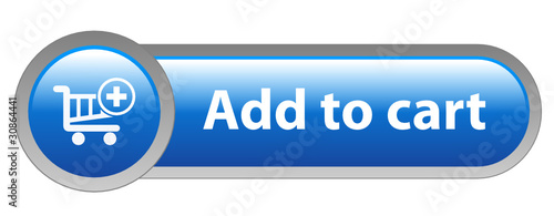 ADD TO CART Web Button (e-shopping order buy now online basket)