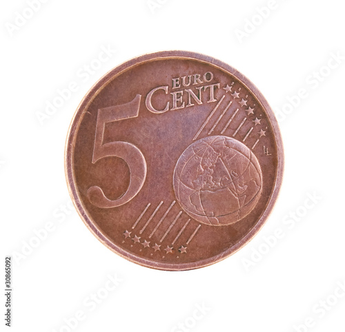 Wallpaper Mural five cent euro Torontodigital.ca