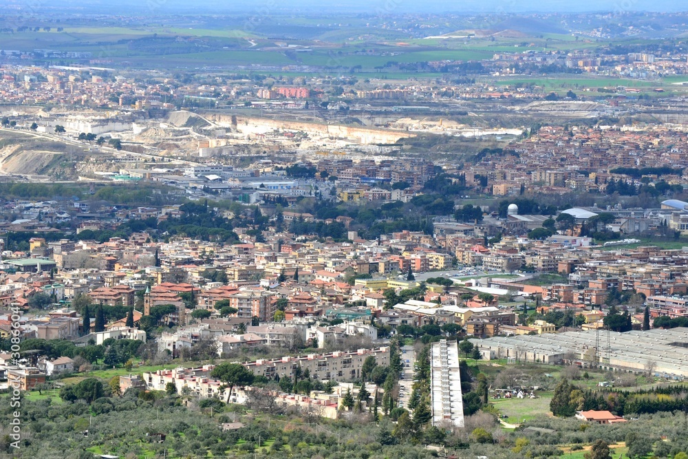 Panorama industriale di Tivoli