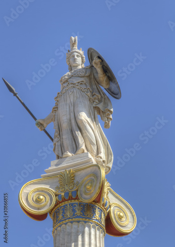 Statue of Athena from the academy of athens