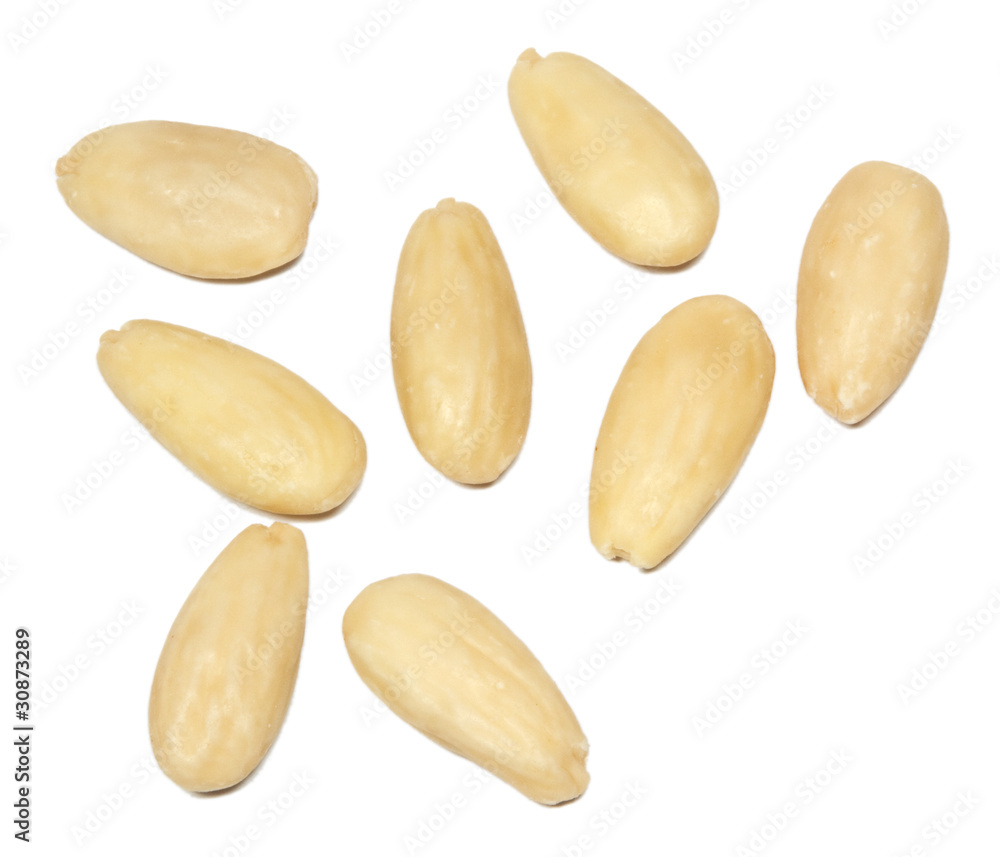 Obraz premium Almonds nuts
