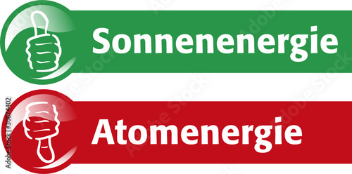 Sonnenenergie - Atomenergie