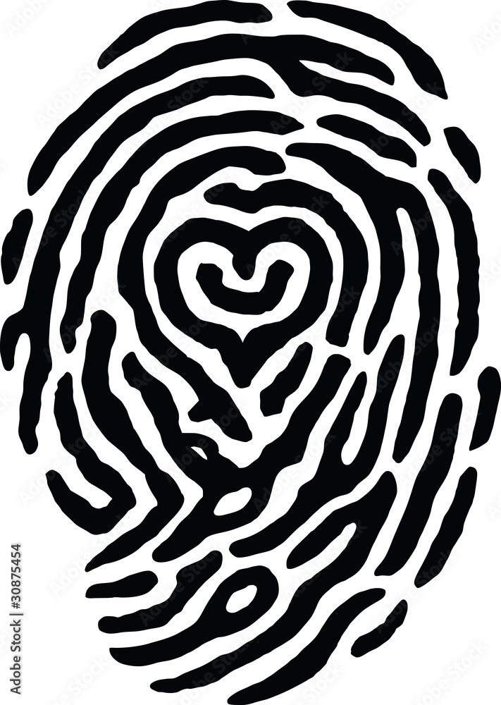 Fingerprint Heart