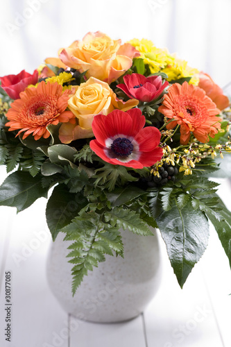 Obraz na płótnie Blumenstrauß w salonie