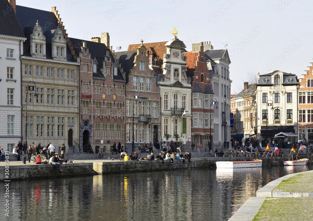 Fototapeta premium Gand, Belgique