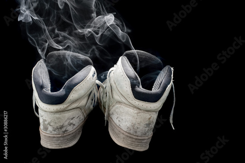 smelly old sneakers © Stephen Gibson