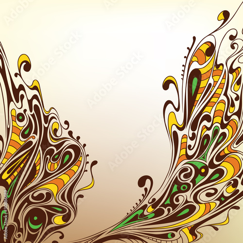 background with decorative lines