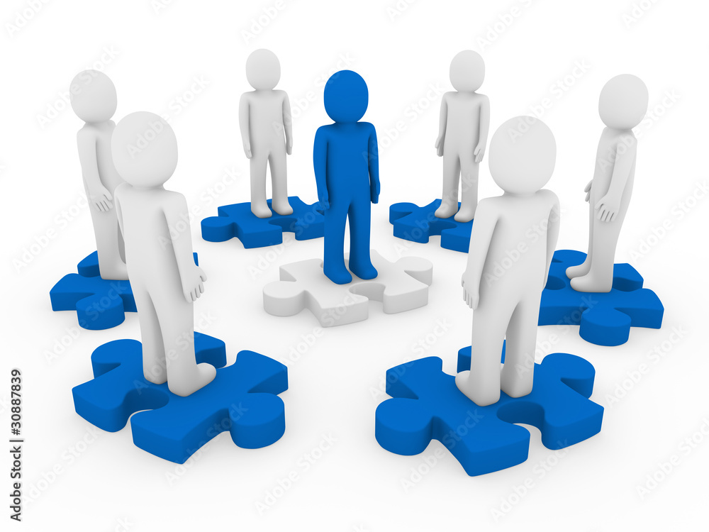 3d men puzzle circle 3d men puzzle circle