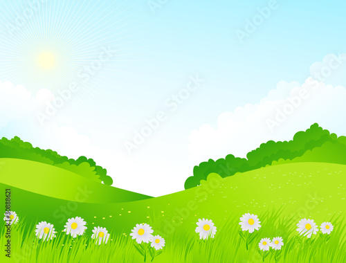 Spring lanscape