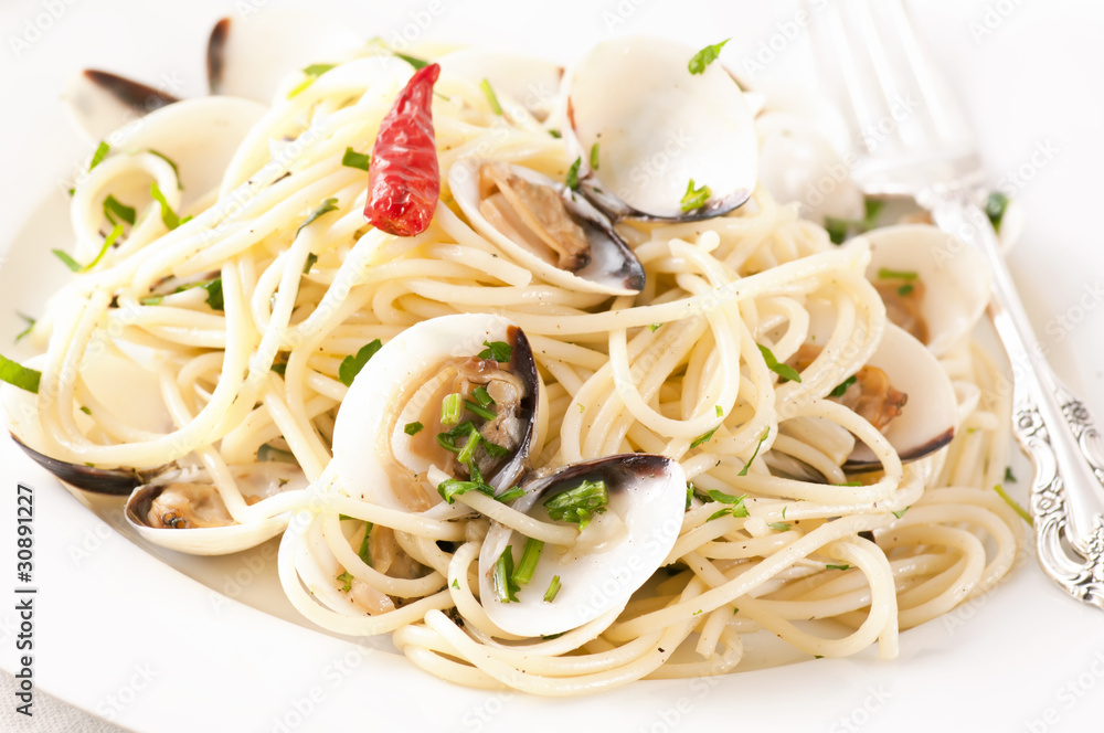 Spaghetti vongole Spaghetti vongole