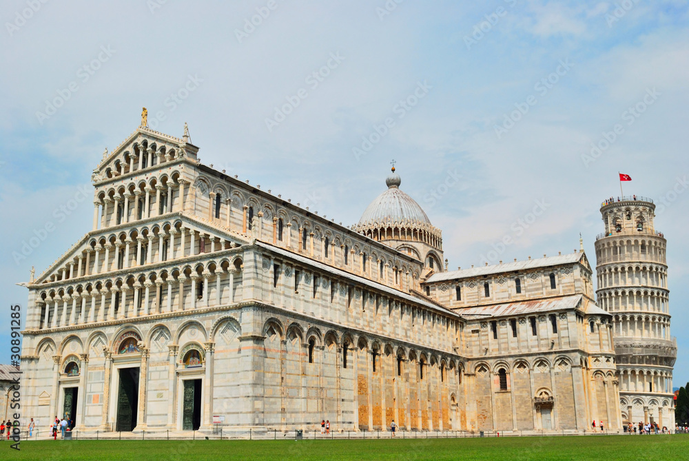 Cathedral, Baptistery and Tower of Pisa