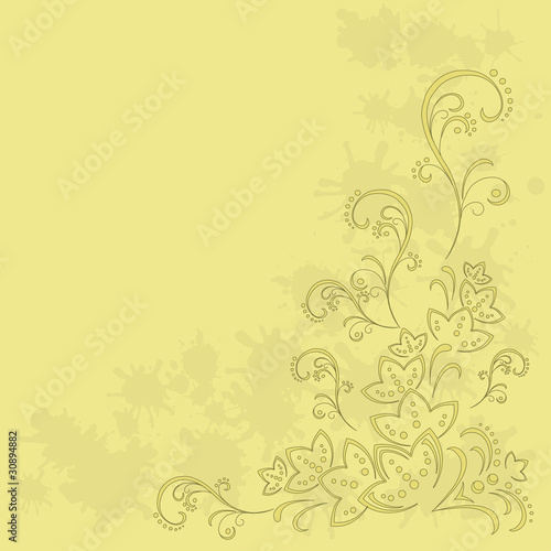 Abstract flower background