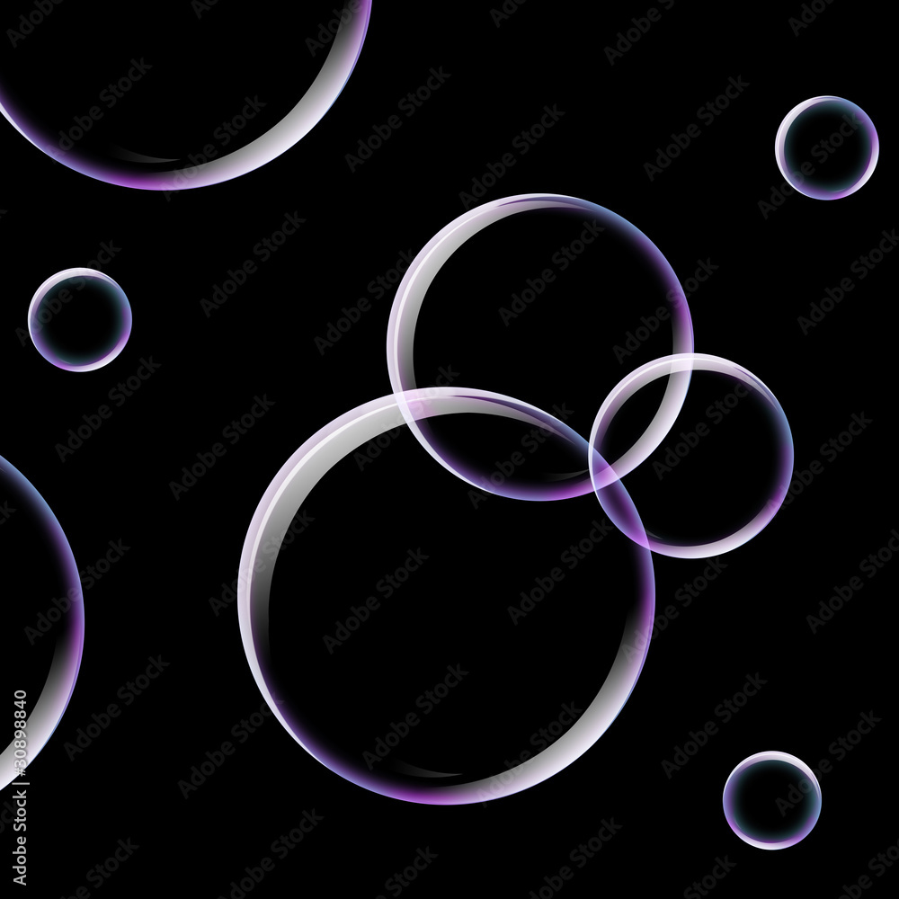 Bulles transparentes Bulles transparentes