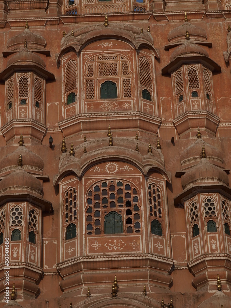 Obraz premium Palacio de los Vientos en Jaipur (India)