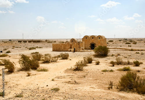 Qasr Amra desert castle. Jordan © Nikolai Korzhov