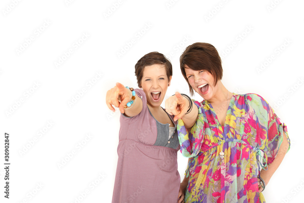 Sich lustig machen StockFoto Adobe Stock