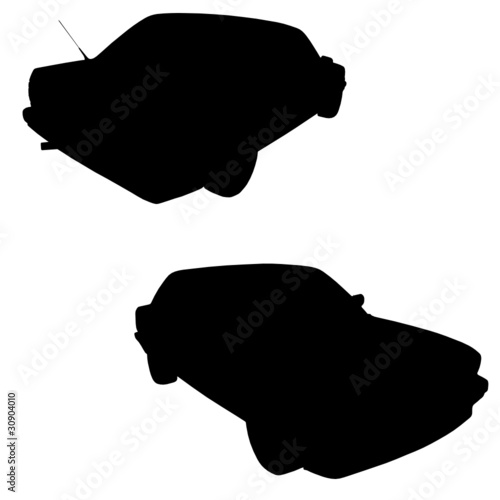 car black vector silhouette