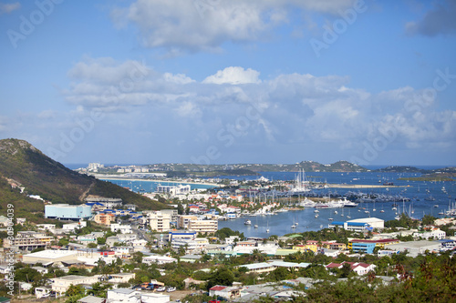 marigot bay, st martin photo