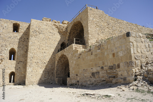 The Kerak castle in the South of Jordan
