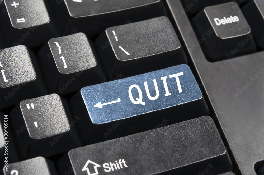 Quit key Quit key