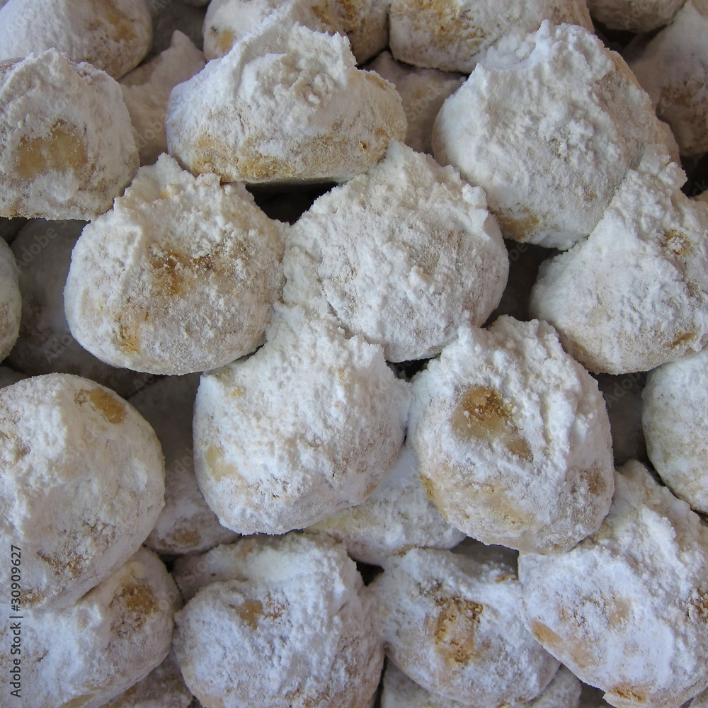 Kourabiedes, Greek christmas cookies Kourabiedes, Greek christmas cookies