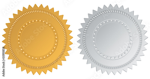 Gold and Silver Seal