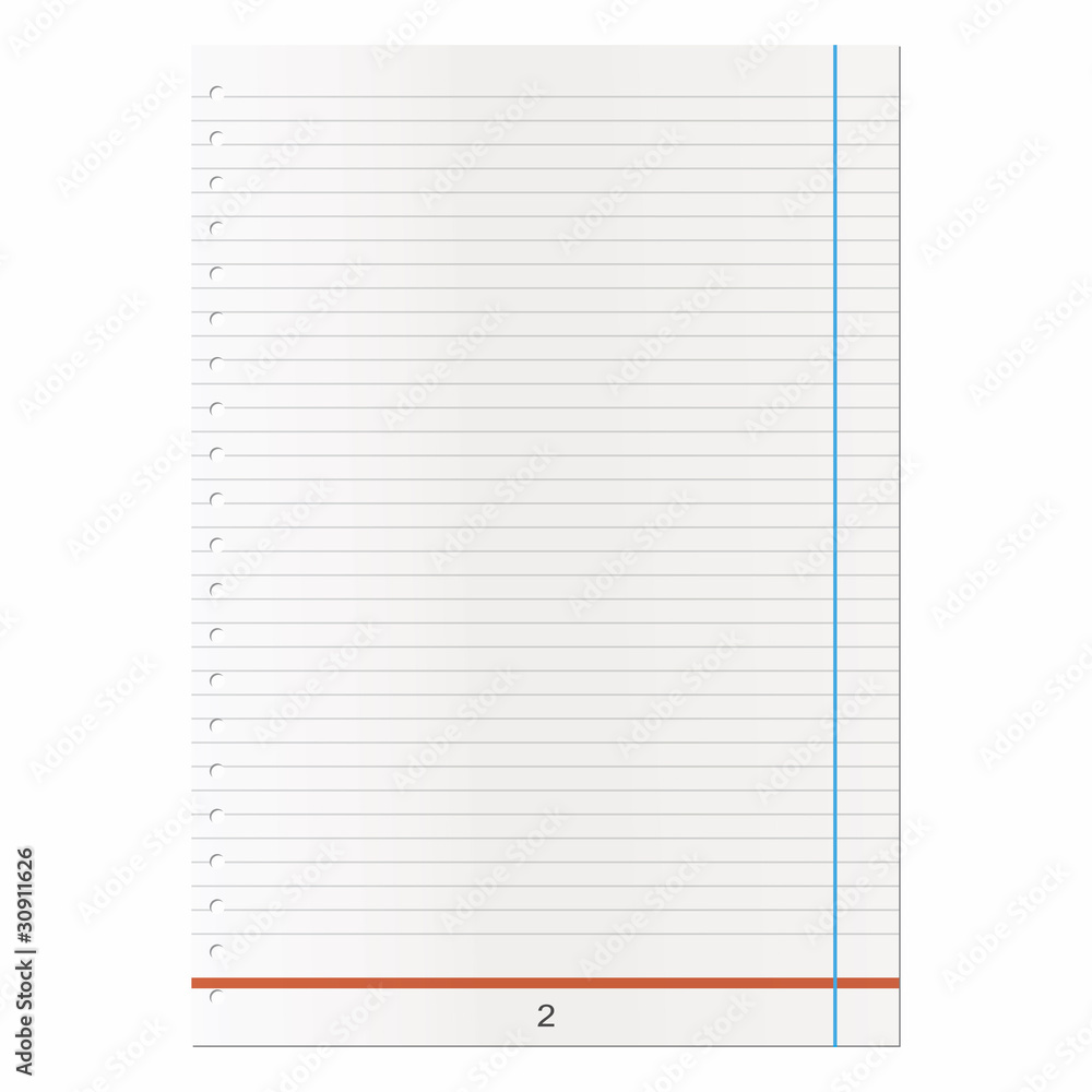 sheet of paper sheet of paper