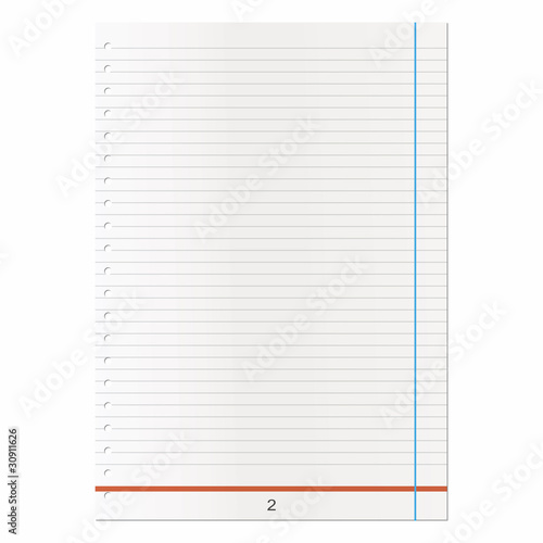 sheet of paper