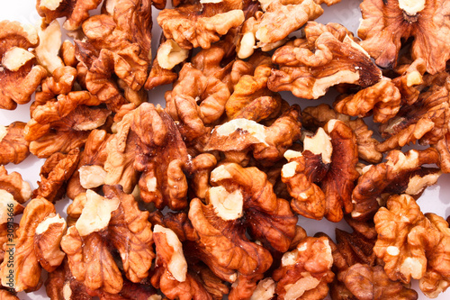 Closeup of a walnuts