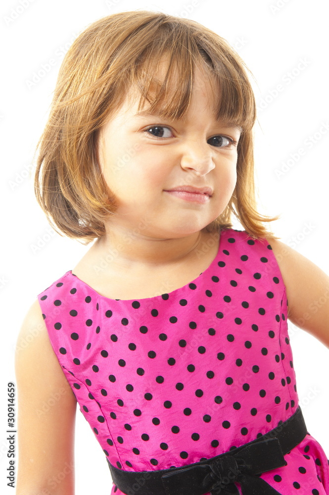 Girl Grimacing Girl Grimacing