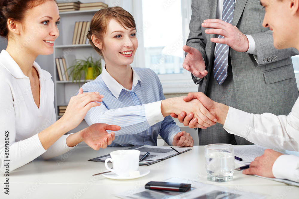 Fototapeta premium Agreement