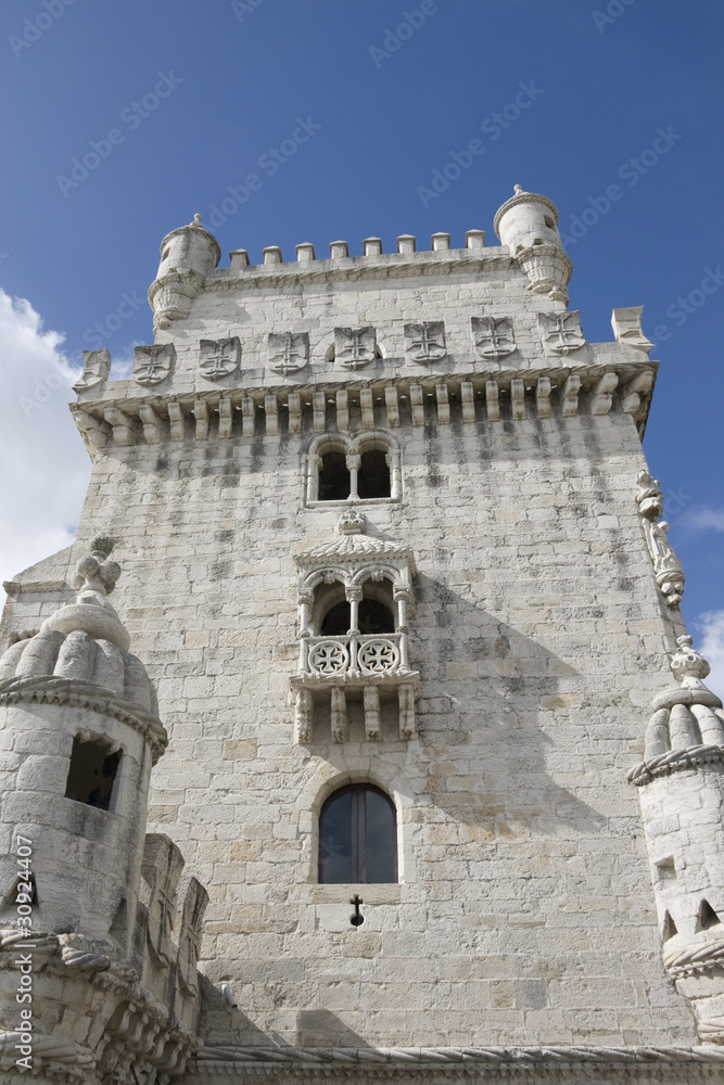 Lisbon - Belem Tower outdoors, UNESCO World Heritage Site