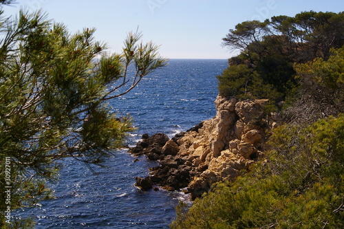 mer et calanque