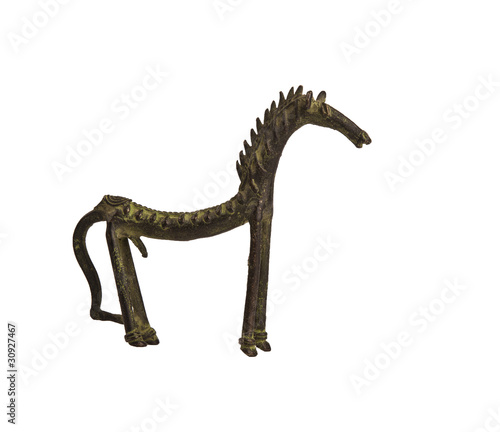 Horse old bronze
