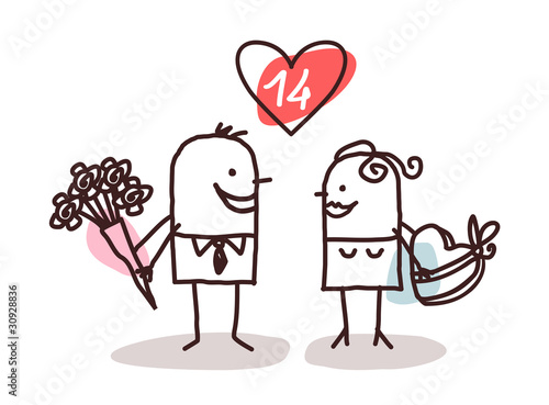 couple and Valentine gifts