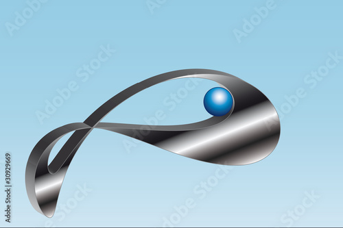 Logo Unendlich blau