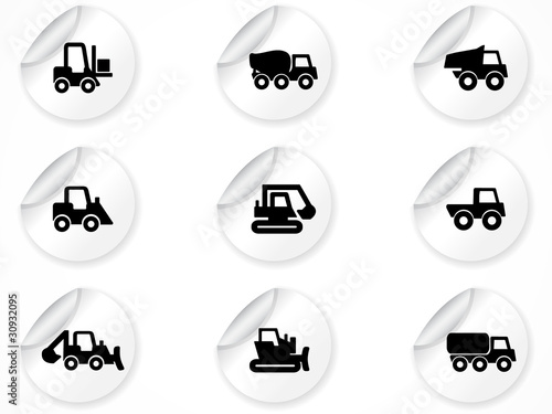 Stickers with icons