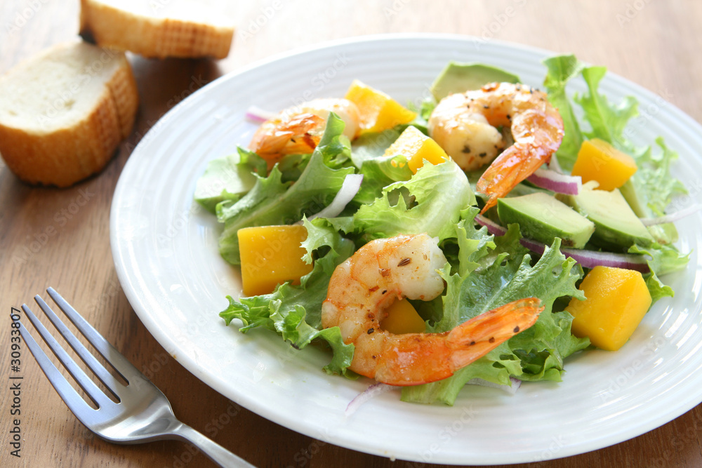Shrimp and Mango Salad Shrimp and Mango Salad