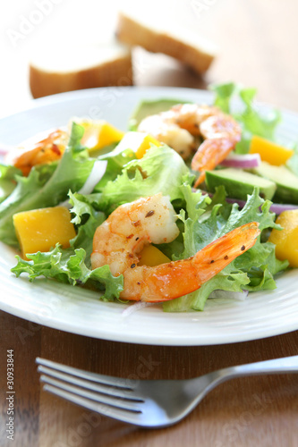 Shrimp and Mango Salad