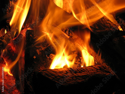 warm of fire