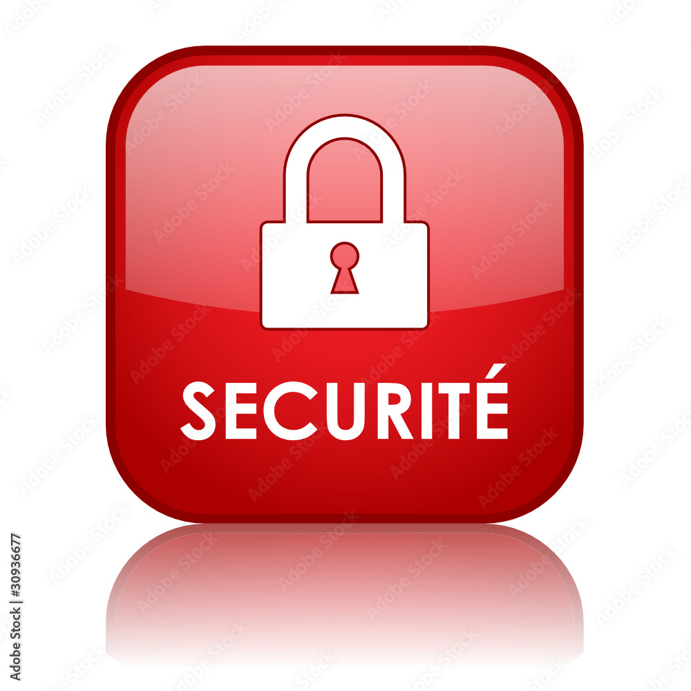 Bouton Web SECURITE (sécurité accès sécurisé internet connexion) Bouton Web SECURITE (sécurité accès sécurisé internet connexion)
