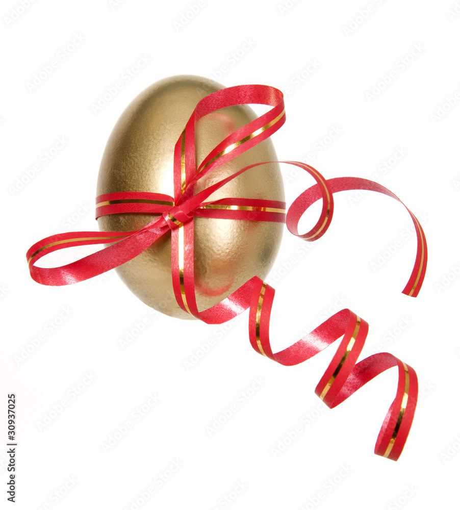 Golden egg for present Golden egg for present